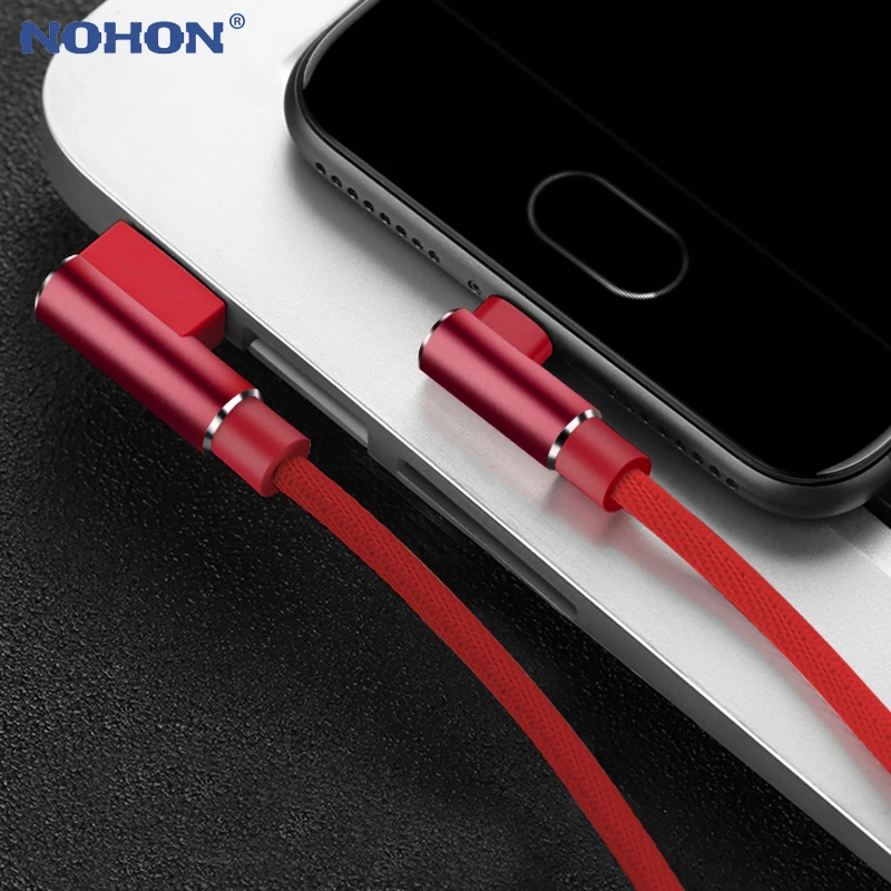 

1m 2m 3m 90 Degree USB Type C Charge Cable For Samsung Galaxy S9 S8 Plus Note 8 9 Origin USB-C Data Fast Charging Long Wire Cord