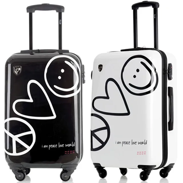 Heysnd Women Travel Box Inch Fashion Lug E Suitcase For Girls Spinner Trolley Bag New York Heysnd Women Travel Box Inch Fashion Lug E Suitcase For Girls Spinner Trolley Bag New York