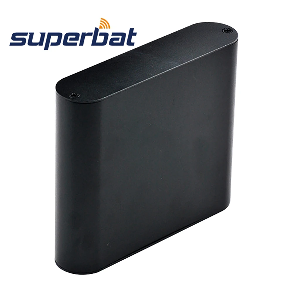 

Superbat 4.25''x1.10"x3.54" Black Aluminum Enclosure 108*28*90mm Instrument Electronic Box Power Amplifier DAC PCB Shell DIY