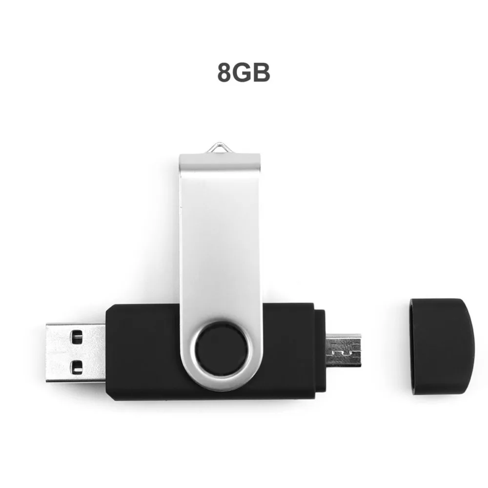 2-в-1 Флешка USB накопитель Портативный внешний Memory Stick высокое Скорость USB2.0 U-диск для android телефон ноутбук