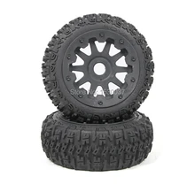 1/5 rc racing car parts Front knobby wheels X 2 tyre fit HPI/Rovan Baja 5B