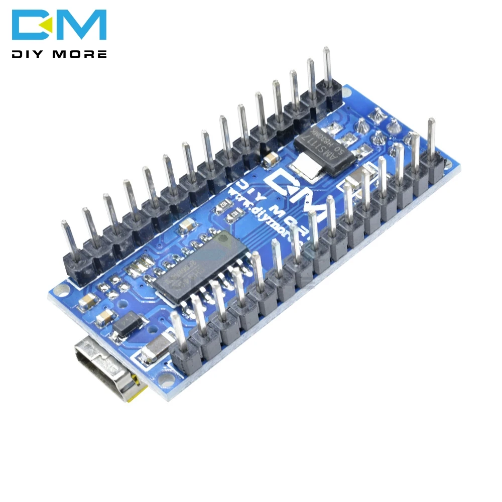 5 шт. CH340 NANO V3.0 3,0 Mini USB Atmega328 ATmega328P модуль 5 в 16 м 16 МГц микроконтроллер драйвер платы для Arduino