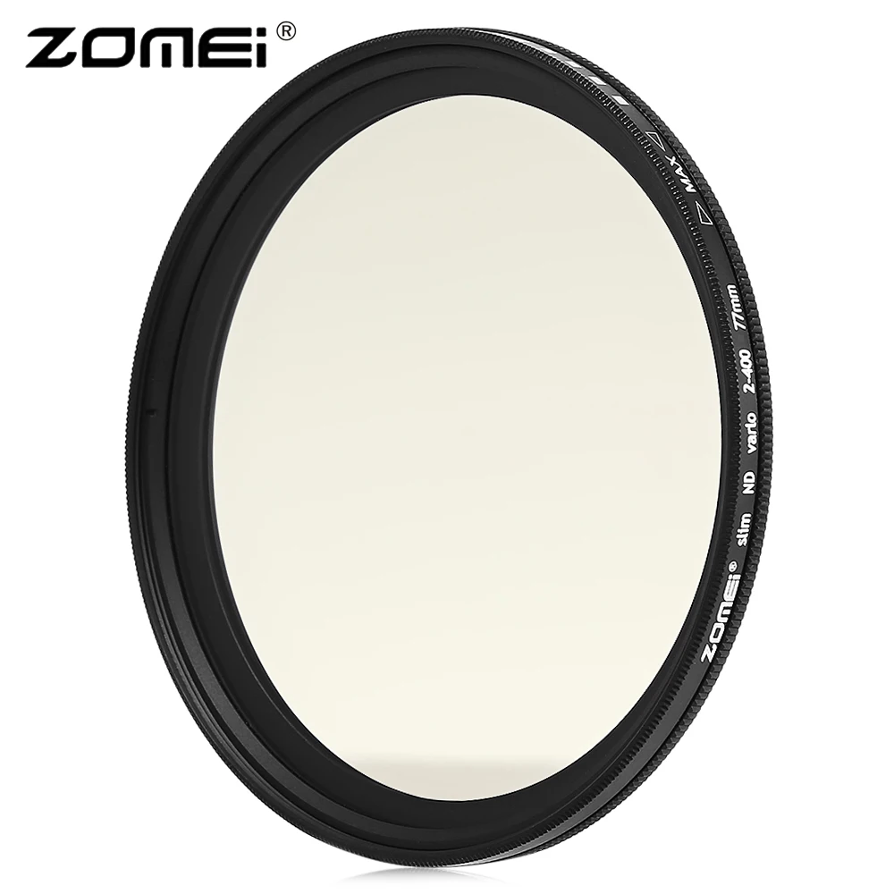

Zomei ND 2 - 400 77mm Professional Neutral Density Filter for Canon Nikon DSLR Cameras Lens