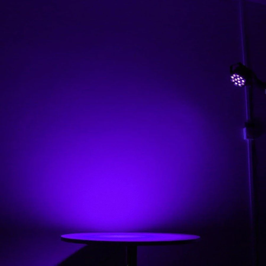 36 Вт 12leds UV LED Par сценический свет авто звук активный DMX512 ультрафиолетовые черные