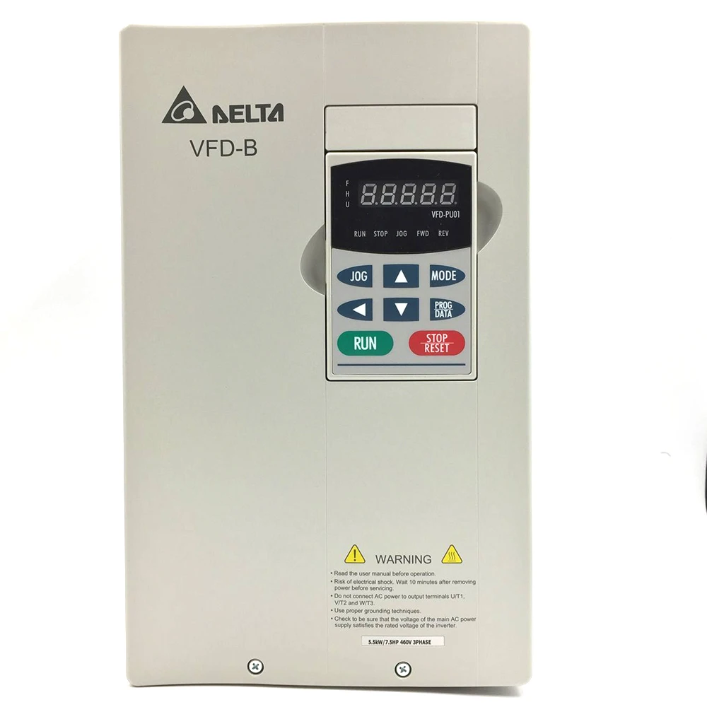 Преобразователь Delta VFD привод VFD055B43A 3 фазы 380 В 0 1 кВт 400 л. С. ~ Гц резьба по дереву и