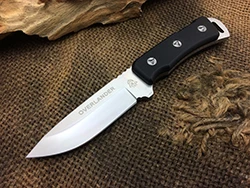 Full Tang Tops Overlander Tactical Fixed Blade Knife 7Cr17Mov Blade G10 Handle Outdoor Straight Knives Survival Multi Tools New - Цвет: Черный