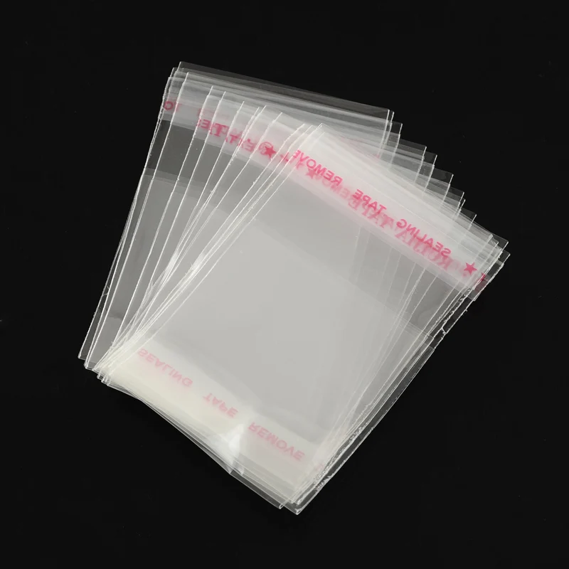 Aliexpress.com : Buy 1000Pcs Clear Poly Cello Bag Rectangle OPP ...