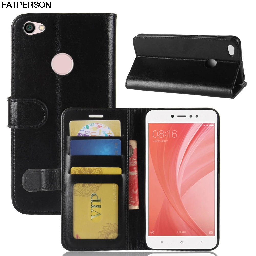 

luxury Bracket Leather Phone case For Xiaomi Redmi note 5A Pro Phone case wallet Smart cover For Redmi note5A Prime Card bag