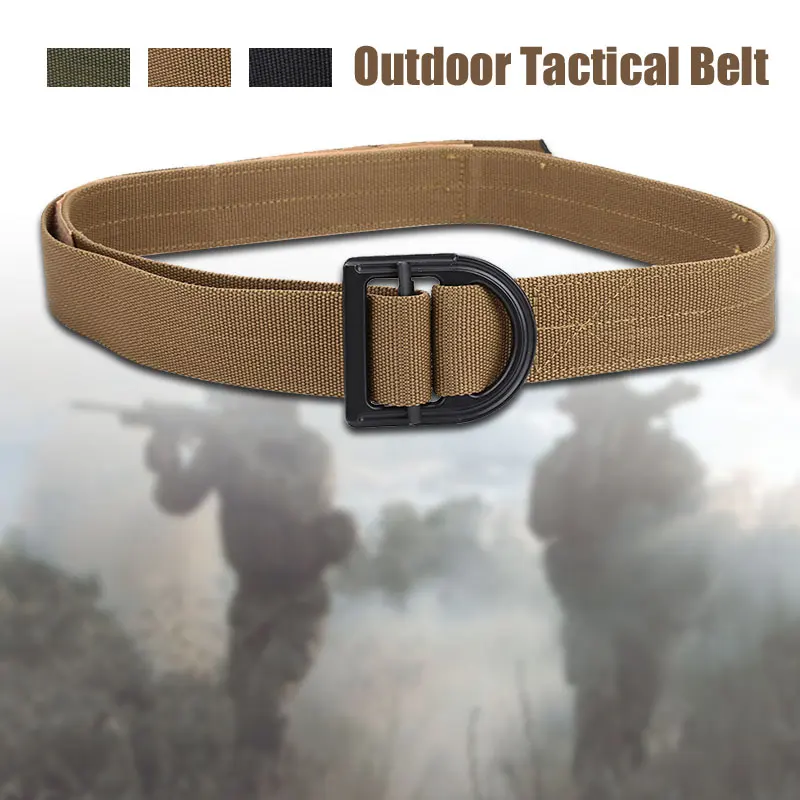 

Casual Tactical Belts Combat Waistband Military Belts Fashion Adjustable Oxford Cloth Sports Heavy Duty