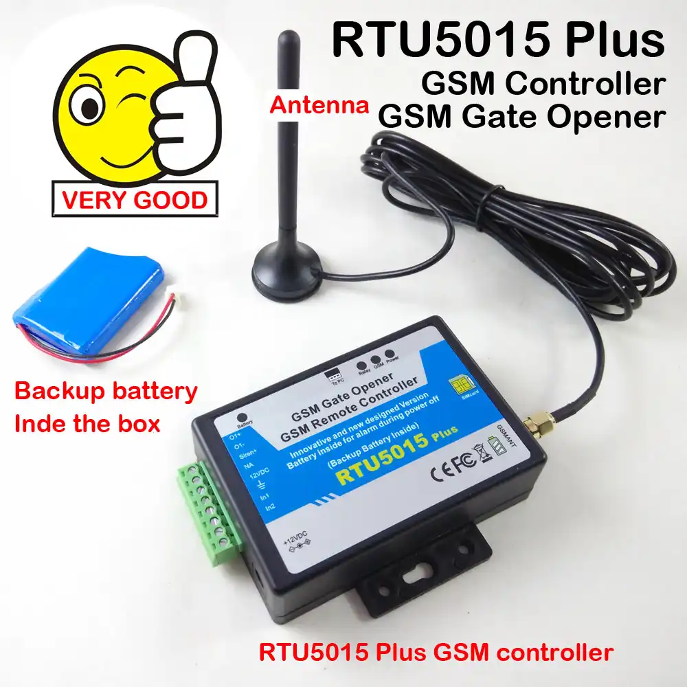 Gsm Gate Opener Switch Remote Access Control Garage Door Opener