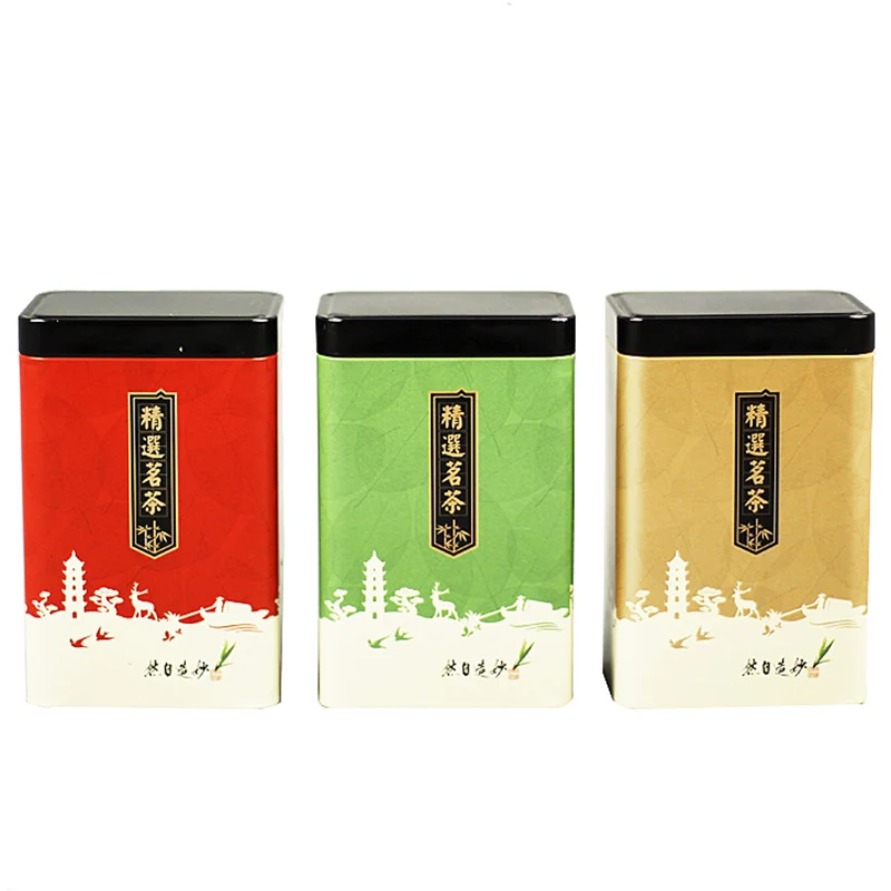 

Xin Jia Yi Packaging Box Tinplate 250g Tea Metal Rectangular Preserved Rose Islam Eco-friendly 2018 Hot Large Size Gift Box