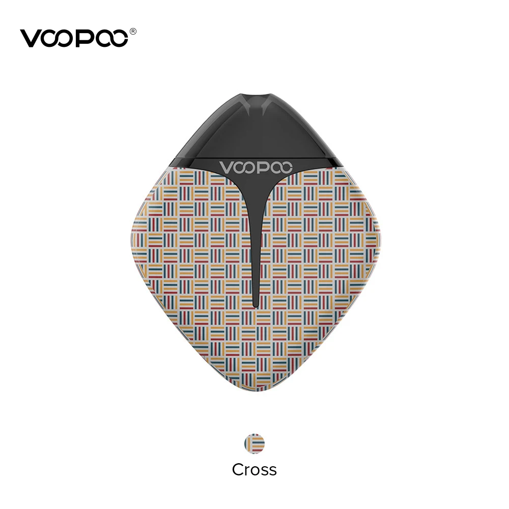 Оригинальный VOOPOO finic рыбы Pod Комплект с 350 мА/ч Батарея 1 7 мл картридж YC R1 R2 катушки