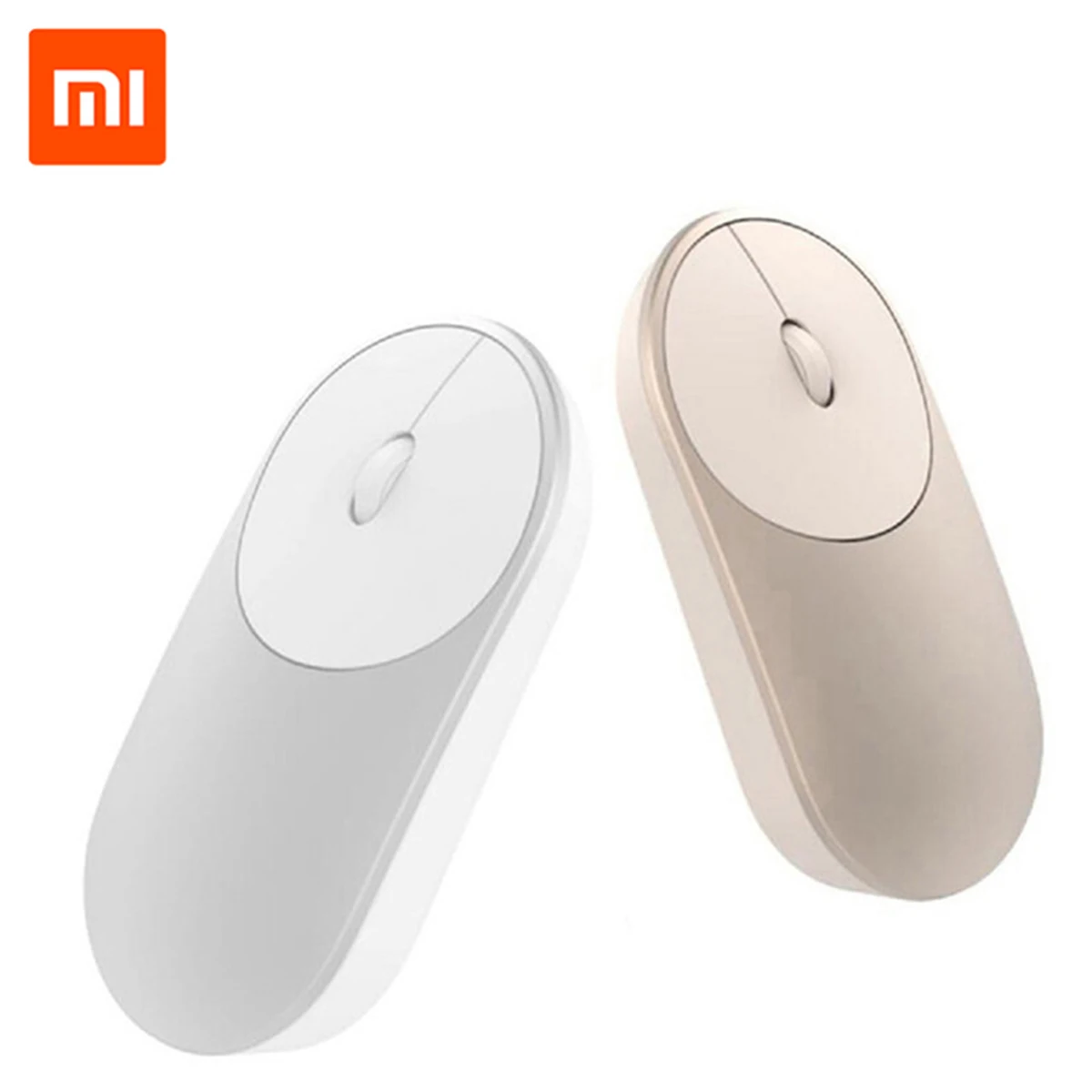 

100% Original Xiaomi Mi Portable Mini Wireless Mouse bluetooth 4.0 2.4G Dual Mode Connectivity 1200DPI for Laptop PC
