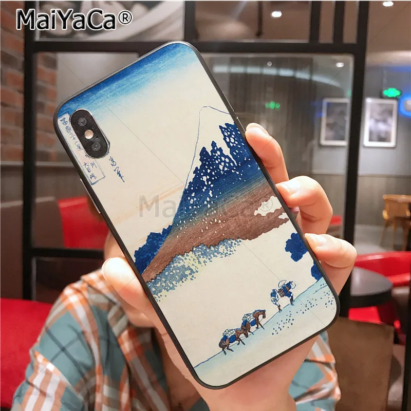 MaiYaCa Hokusai большая волна чехол для телефона iphone 11 Pro X 8 7 6 6S Plus 5 5S SE cass - Цвет: 9