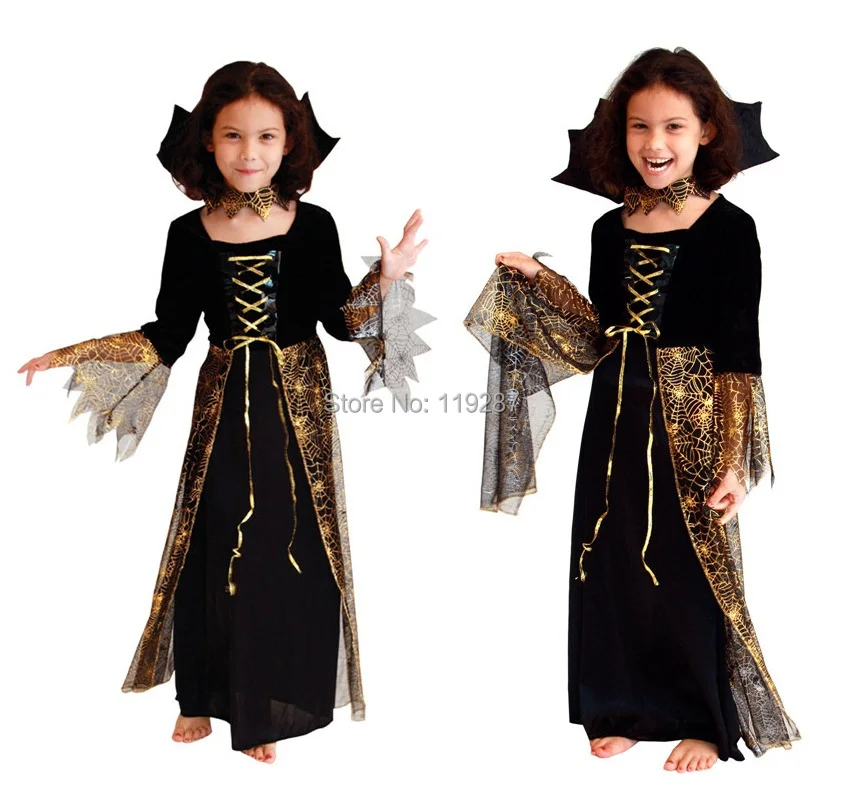 free shipping new beautiful spider girl children cosplay costume hallowean party witch costumes for kids cute - Spider Witch Halloween Costume free shipping new beautiful spider girl children cosplay costume hallowean party witch costumes for kids cute - Spider Witch Halloween Costume