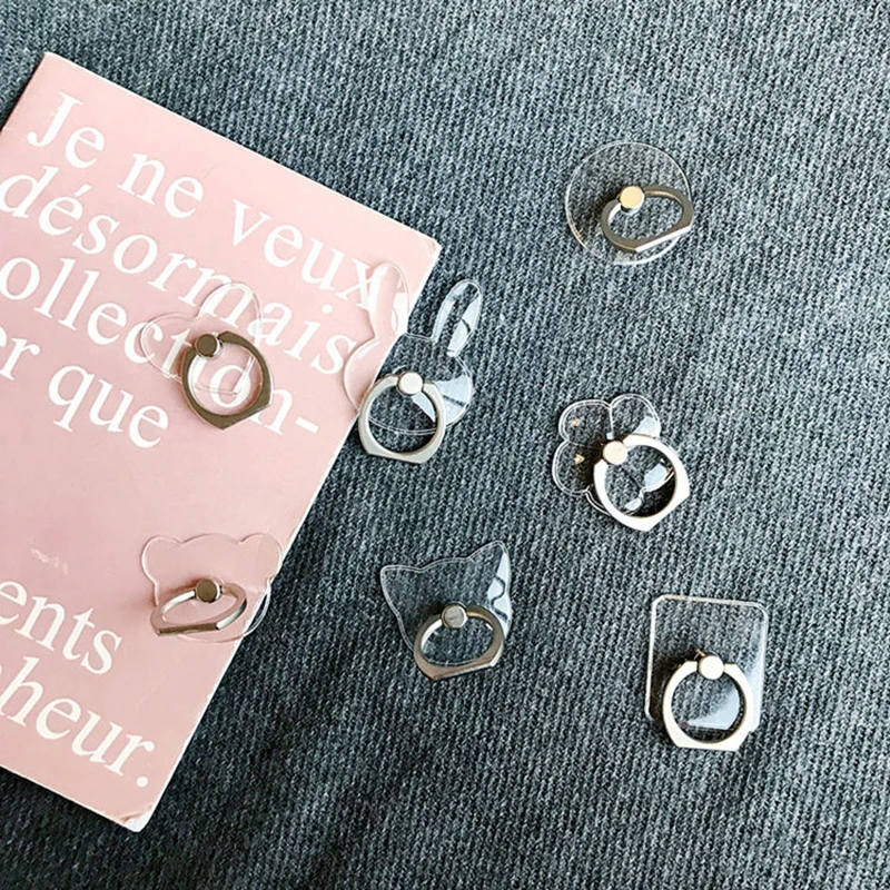 

Luxur Mobile Phone Socket Holder Universal 360 Degree Rotation Finger phone Ring Holder Magnetic Car Bracket Stand Accessories