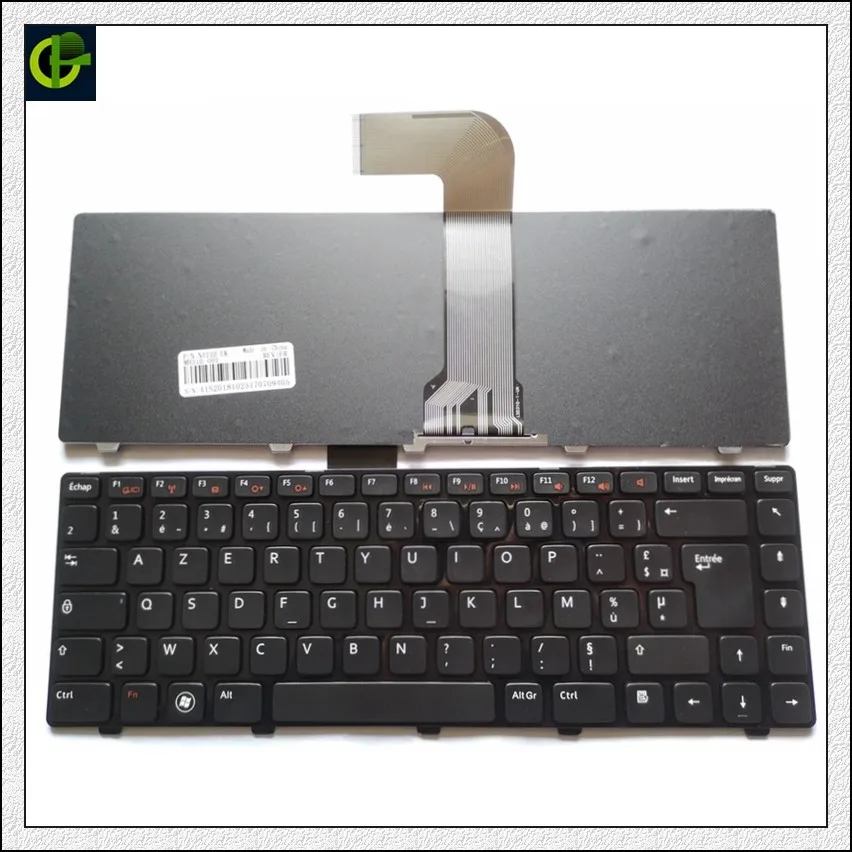 Французская клавиатура с раскладкой Azerty для DELL Vostro 3550 XPS L502 inspiron N4110 N4120 M4110 N4050 M4040