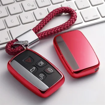 

Soft TPU Car Key Case Cover For Land Rover A9 Range Rover Sport Evoque Freelander 2 Jaguar XE XJ XJL XF C-X16 V12 Guitar F X Typ