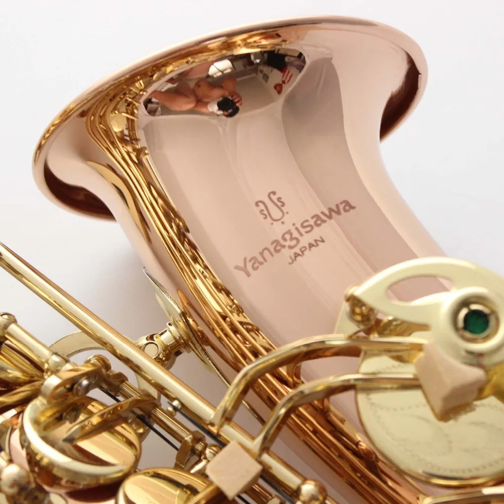 Yanagisawa Alto Saxophone A 901 Rose Gold Lacquer With Case Sax Alto