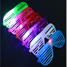 Светящиеся вечерние солнцезащитные очки, очки с подсветкой, светодиодной, неоновой отделкой, вечерние, для дня рождения, Рождества, Хэллоуина, светящийся светильник, праздничные светящиеся солнцезащитные очки