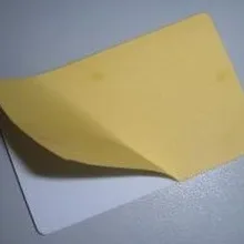 Пустые клейкие карты и наклейки карты ПВХ