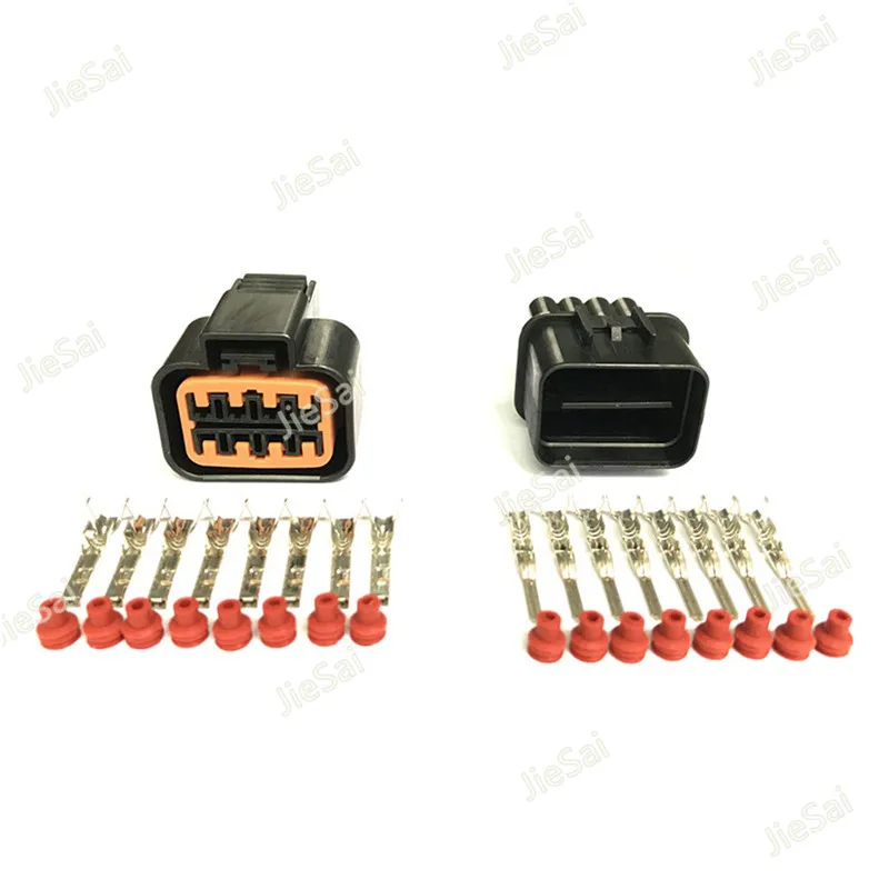 8 Pin KUM Auto Vehicle Sealed Automotive Connector Lamp Headlight Socket For Audi BMW Ford PB625