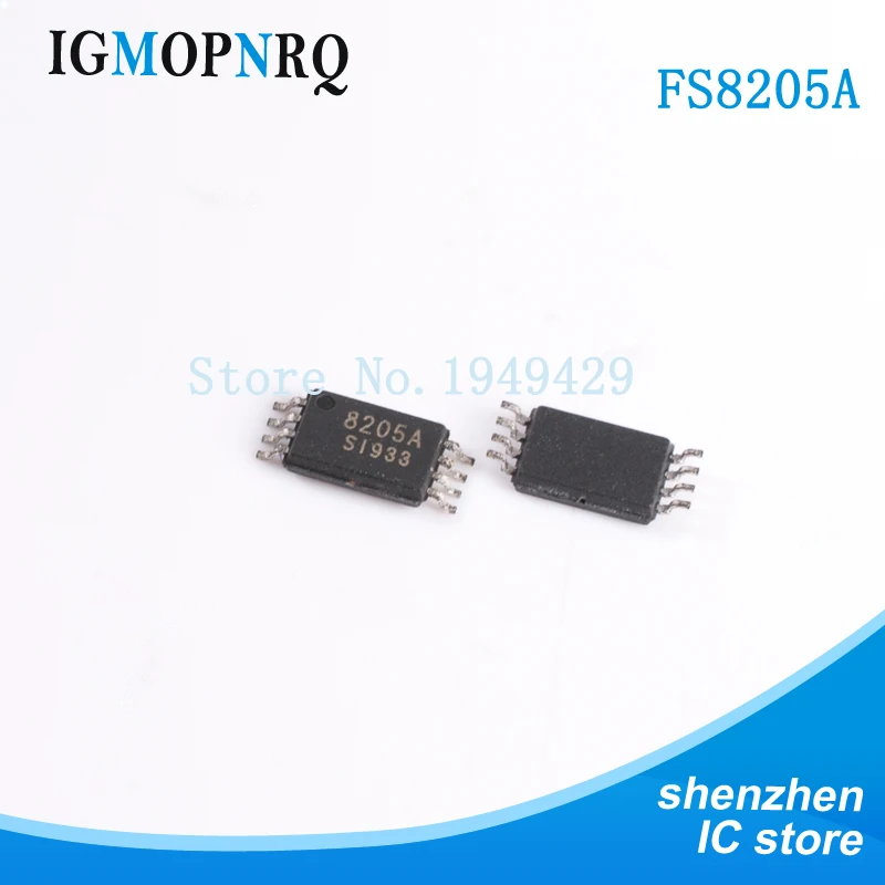 20 штук FS8205A TSSOP8 FS8205 CEG8205A CEG8205 TSSOP 8205 Быстрая