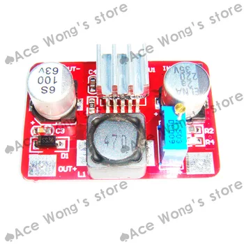 

LM2577 DC-DC Step-up Power Converter Module boost module Boost 3.5V-35V to 5.0V-56V Free shipping