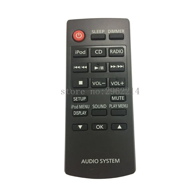 

NEW remote control N2QAYC000077 suitable for PANASONIC Combination ipod cd radio controller