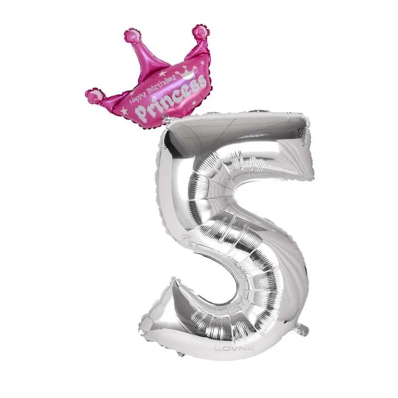 Sifferballong  "Princess" - 5