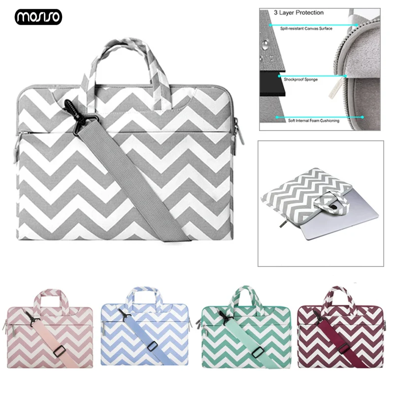 

MOSISO Laptop Bag Sleeve 13.3 14 15 15.6 Inch Notebook Bag For Macbook Air Pro 11 13 15 Dell Asus HP Acer Laptop Case Waterproof