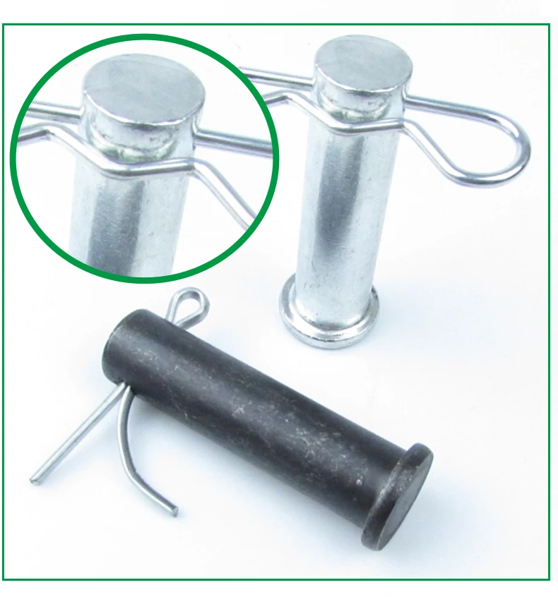 

D16*40-100 ISO 2341/DIN EN 22341 Clevis Pins With Head Shaft Flat Head With Hole Pin Bolt Pin Cylindrical Pins Locating pin