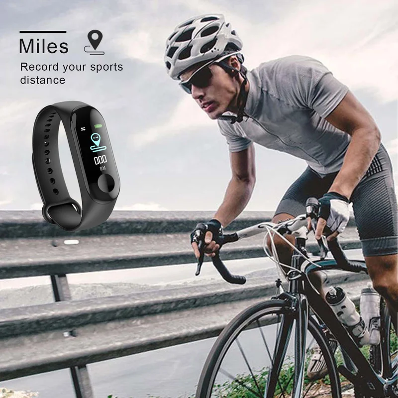 

M3 /M2 Color IPS Screen Smart Sport Fitness Bracelet IP68 Waterproof Blood Pressure Oxygen Activity Tracker For Men Women