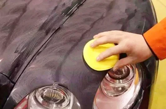 Автомобиль моделирующий воск поролоновая Губка Желтый Коврик для очистки анти-клещ для Honda jade FCV Crider NSX-GT N-одна скорость FCEV
