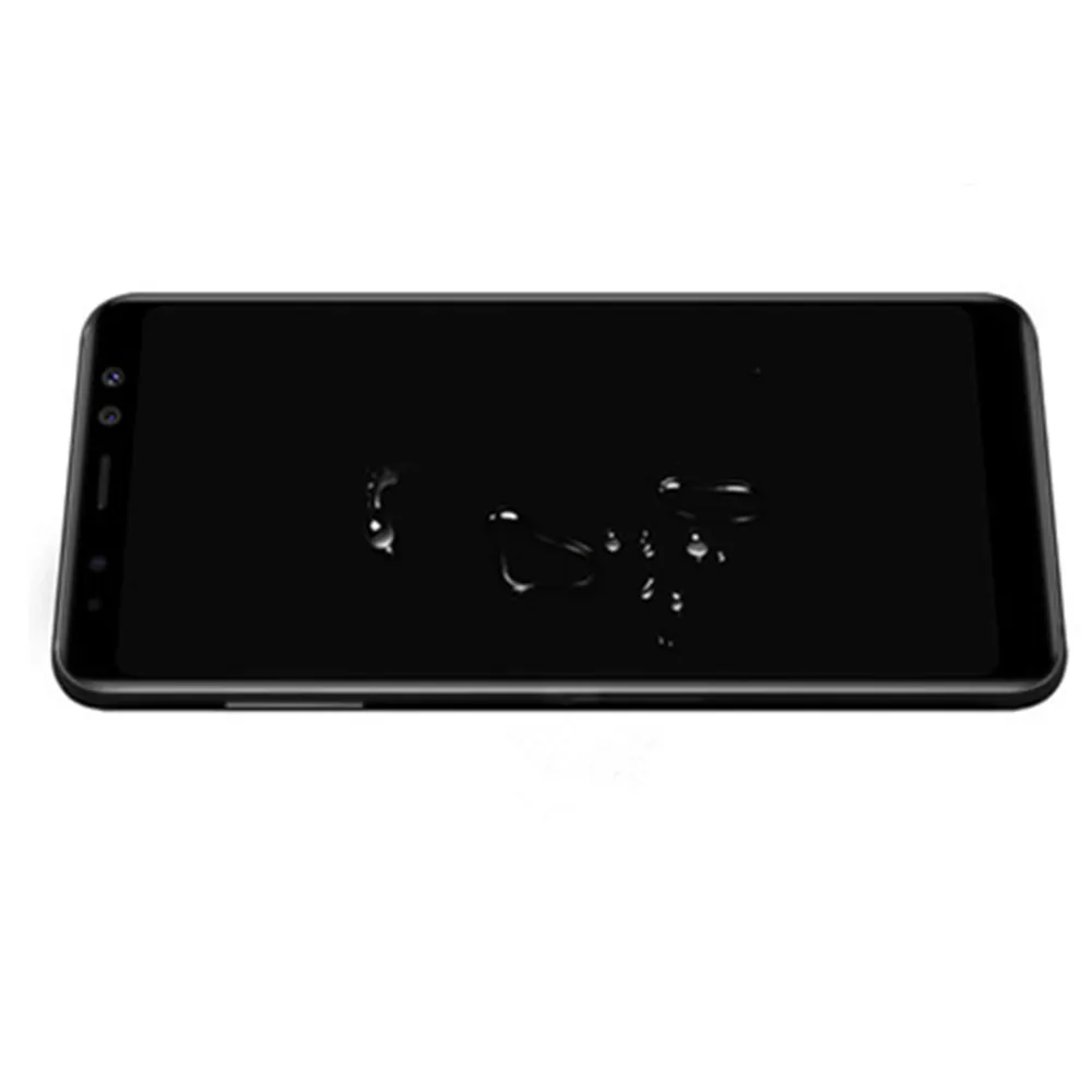 2 упаковки для samsung Galaxy A8 Plus с полным покрытием, закаленное стекло 9H 2.5D Премиум-класса, Защитная пленка для экрана для samsung A8