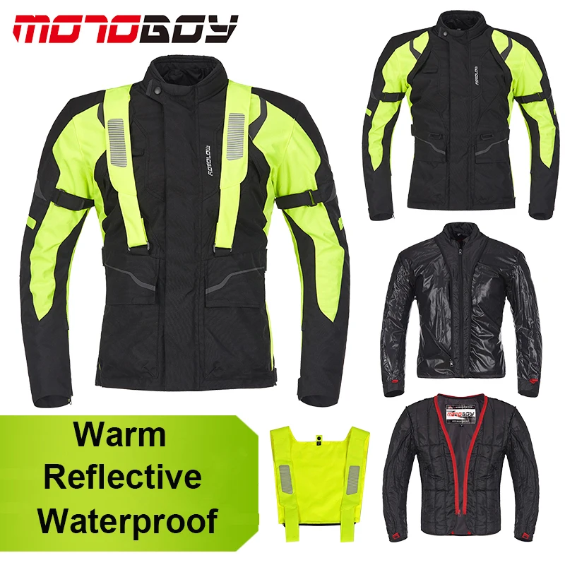 Buy MOTOBOY Waterproof Motorcycle Racing Jacket Warm