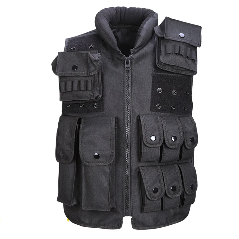 

HYBON Security Guard Vest Breathable CS Tactical Vest Waterproof Protecting Clothes Hunting Shooting Plate Carrier