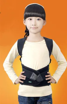 2019 New Boy And Girl Posture Corrector Body Body Posture Corrector Back Shoulder Support Straight Vest Belt Black Free Shipping