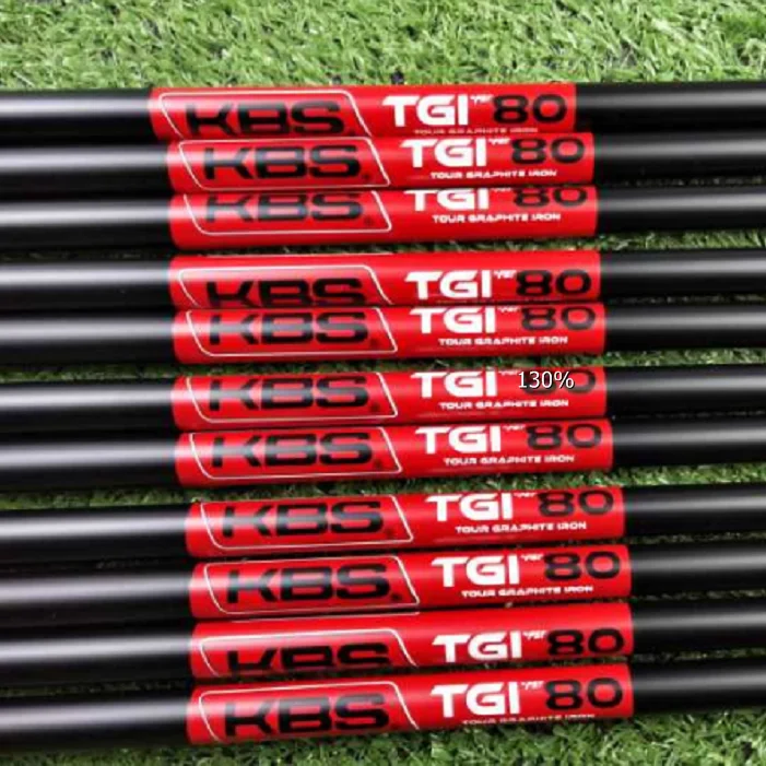 جديد 10 قطعة أسود KBS TGI 60/70/80 أسود اللون الغولف الجرافيت رمح KBS الغولف الجرافيت رمح ل جولف الحديد DHL شحن مجاني