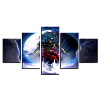 

Artryst Canvas Paintings Home Decor Frame HD Prints Poster 5 Pieces Animated Dragon Ball Pictures For Living Room Wall Art