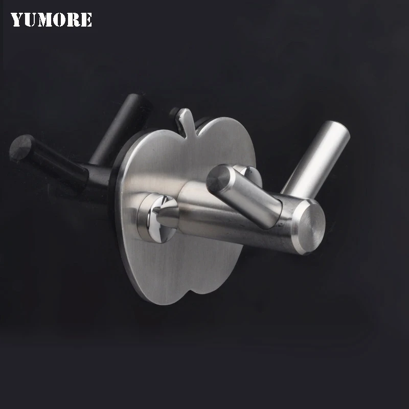 

Wall Mounting Stainless Steel Clothes Hook Fashion Style Coat Hanger