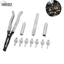 WHDZ 2018 11pcs Car Engine Oil Valve Spring Clamp Disassembly Stem Seal Gasket Pliers Remover For Auto Engine Oil Hand tools
