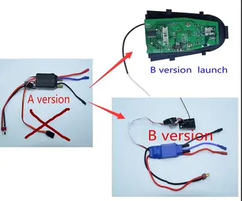 

FT011 RC Boat Spare Parts new version ESC (A or B version)