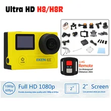 Original Eken H8R Ultra HD Action Cameras with 4K 30FPS Resolution 30m waterporoof 2.0' Screen cam go Sports Camera pro yi