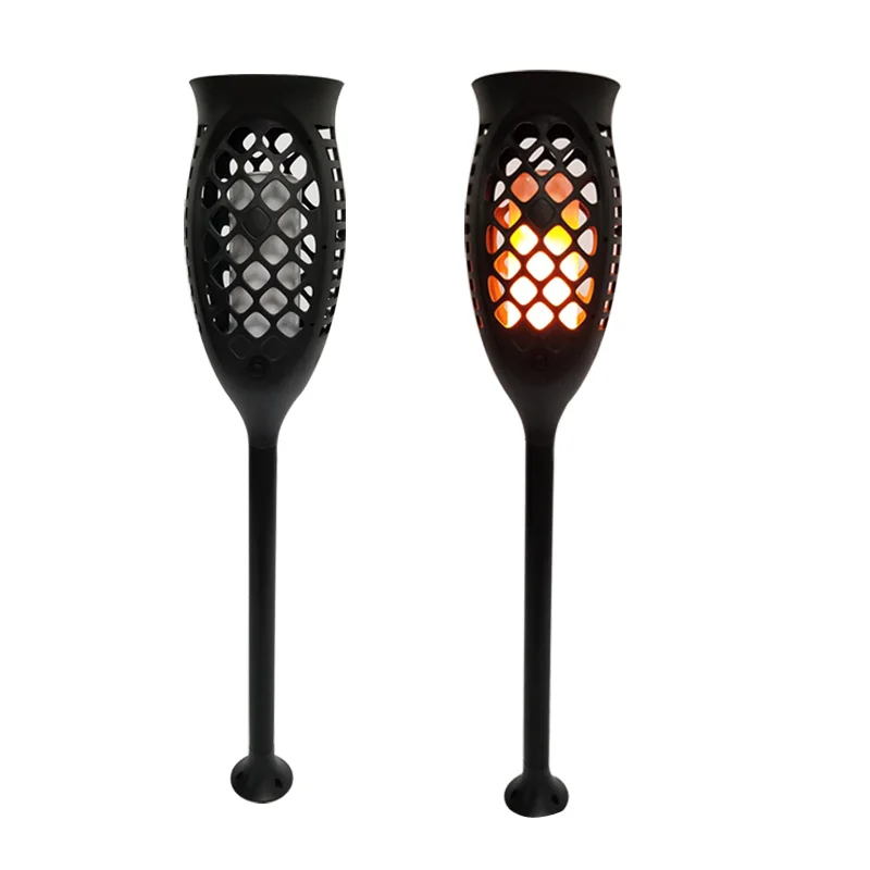 

LED Solar Lamp Flame Flickering Lawn Lamps Vase Landscape Lighting Waterproof Torch Light Yard Path Lights For Outdoor Garden