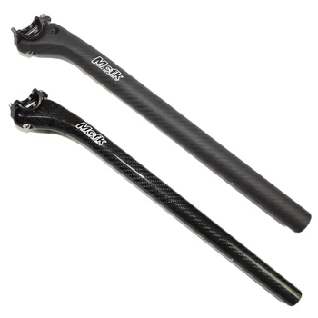 

McfK 3K carbon fiber road bicycle Seat Post mountain Bike Seatpost MTB cycling Parts setback seat posts 25.4 27.2 31.6 30.8mm