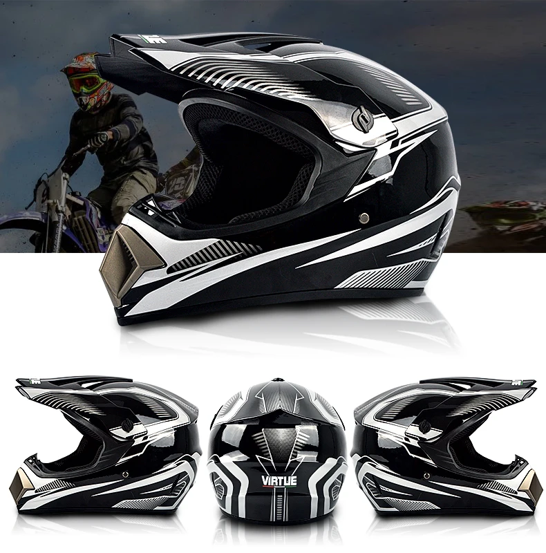 

ABS professional Adult motorcycle motocross Off Road Helmet ATV Dirt bike Downhill MTB DH racing helmet cross Helmet capacetes