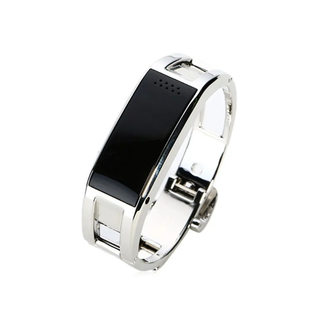 

D8 Bluetooth Smartband Waterproof Full Metal Watch Sleep Monitor Pedometer Sport Bracelet for Men Women Smart Watch