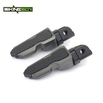 

BIKINGBOY CNC Aluminium Front Set Footrest Footpegs Foot Peg Foot Rests for SUZUKI GSXR250 GSX250R GSX 250 R GSXR 250 2016 2017-