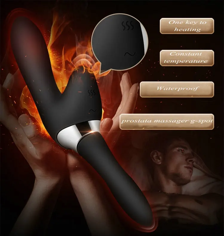 MizzZee Intelligent Heating Prostata Massage USB Rechargeable Prostate Massager for Men Anal Prostata Vibrator Sex Toys 5